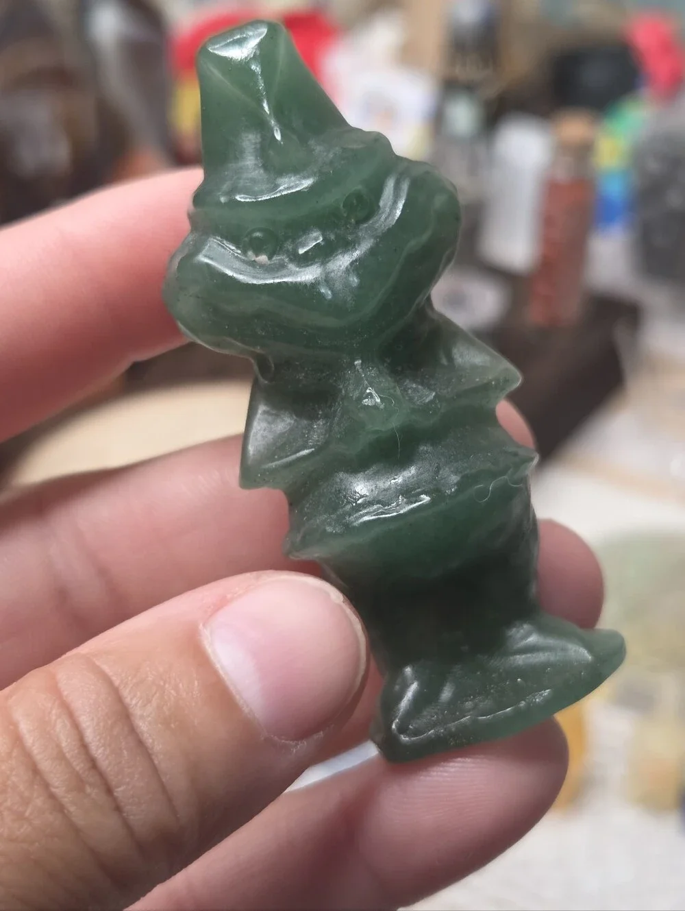 Green Aventurin Grinch (Good Luck)